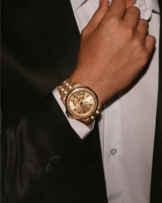 Bulova Marc Anthony Marine Star de hombre pulsera de metal – 97A200