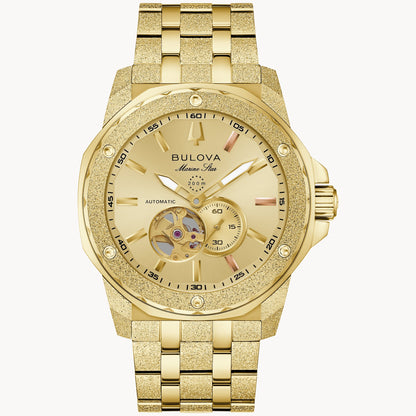 Bulova Marc Anthony Marine Star de hombre pulsera de metal – 97A200