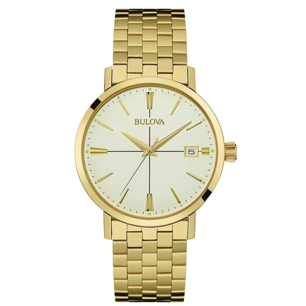 Bulova para hombre correa de metal – 97B152