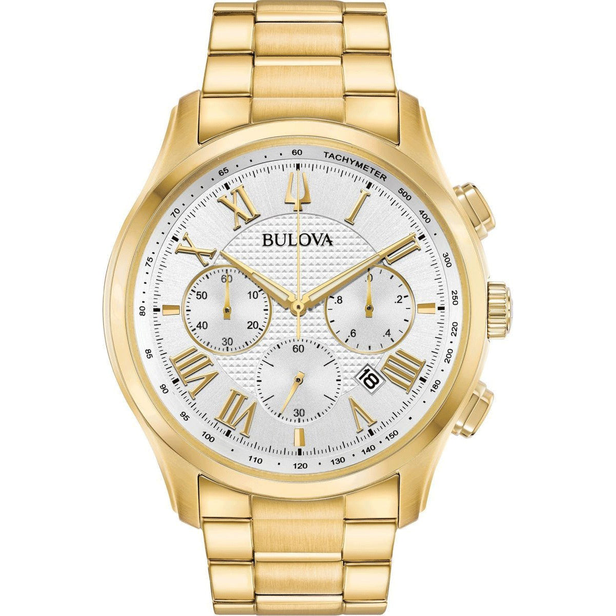 Bulova Wilton de hombre correa de metal – 97B171