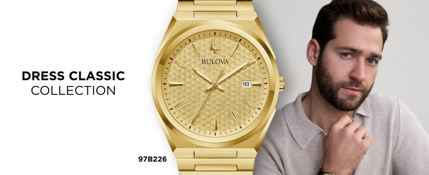 Bulova Dress Classic de hombre pulsera de metal – 97B226