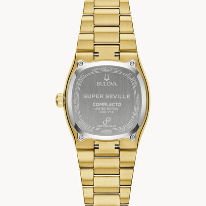 Bulova Super Seville de hombre correa de metal – 97B230