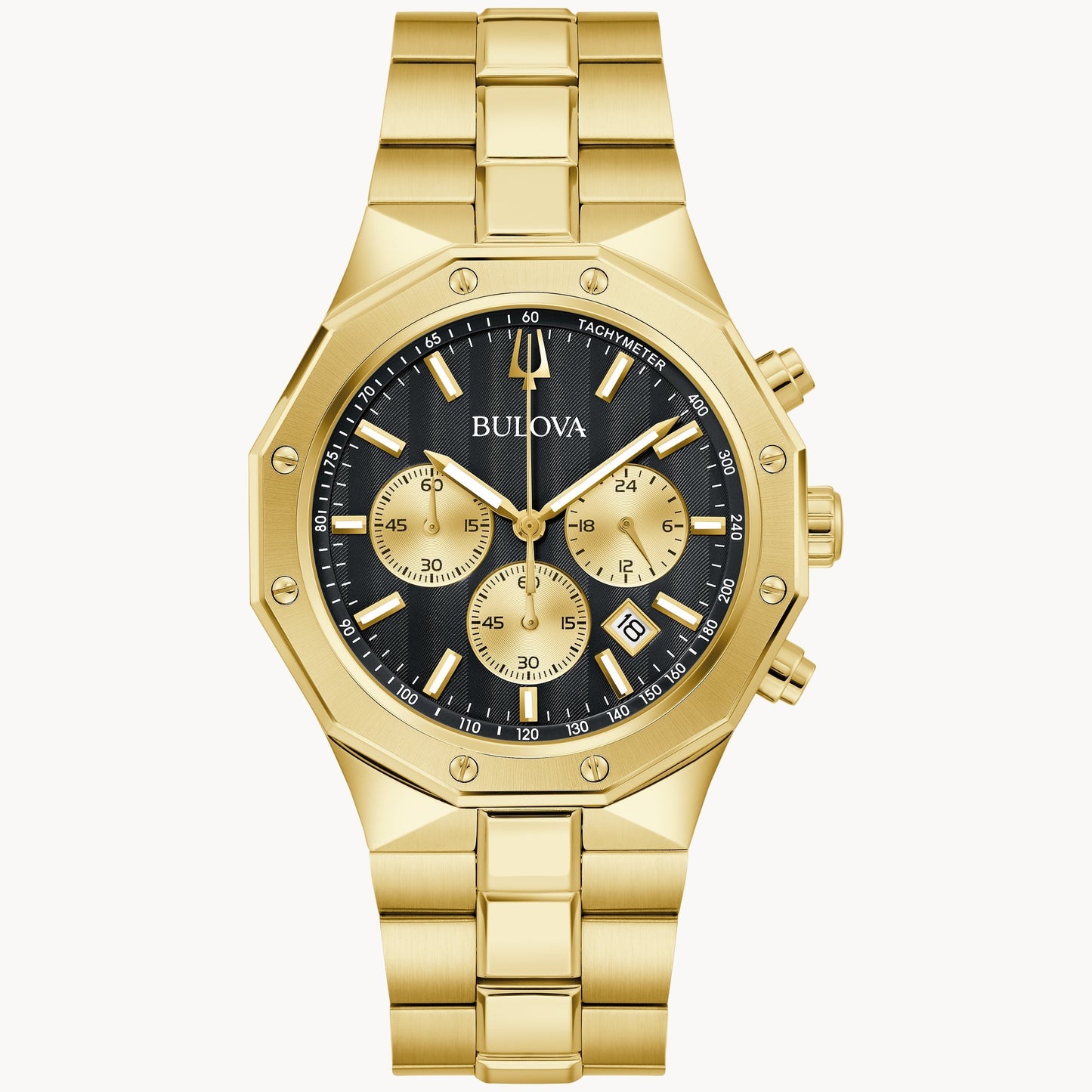 97B232 Reloj Bulova Prestige de hombre correa de metal