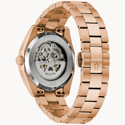Bulova Surveyor de hombre correa de acero inoxidable – 97B234
