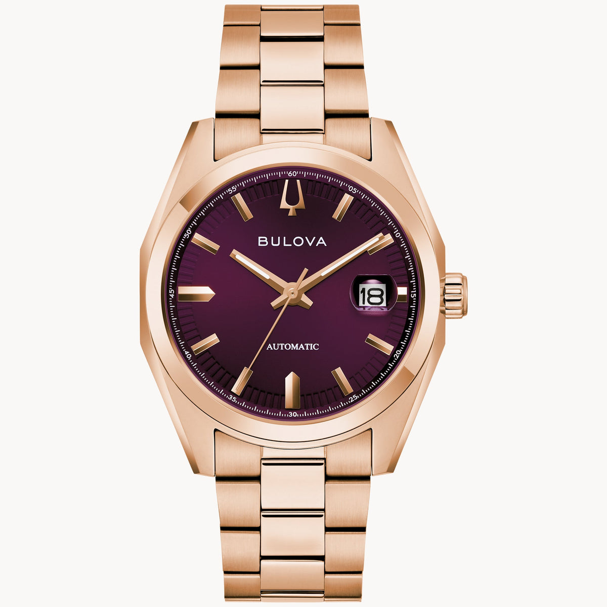 Bulova Surveyor de hombre correa de acero inoxidable – 97B234