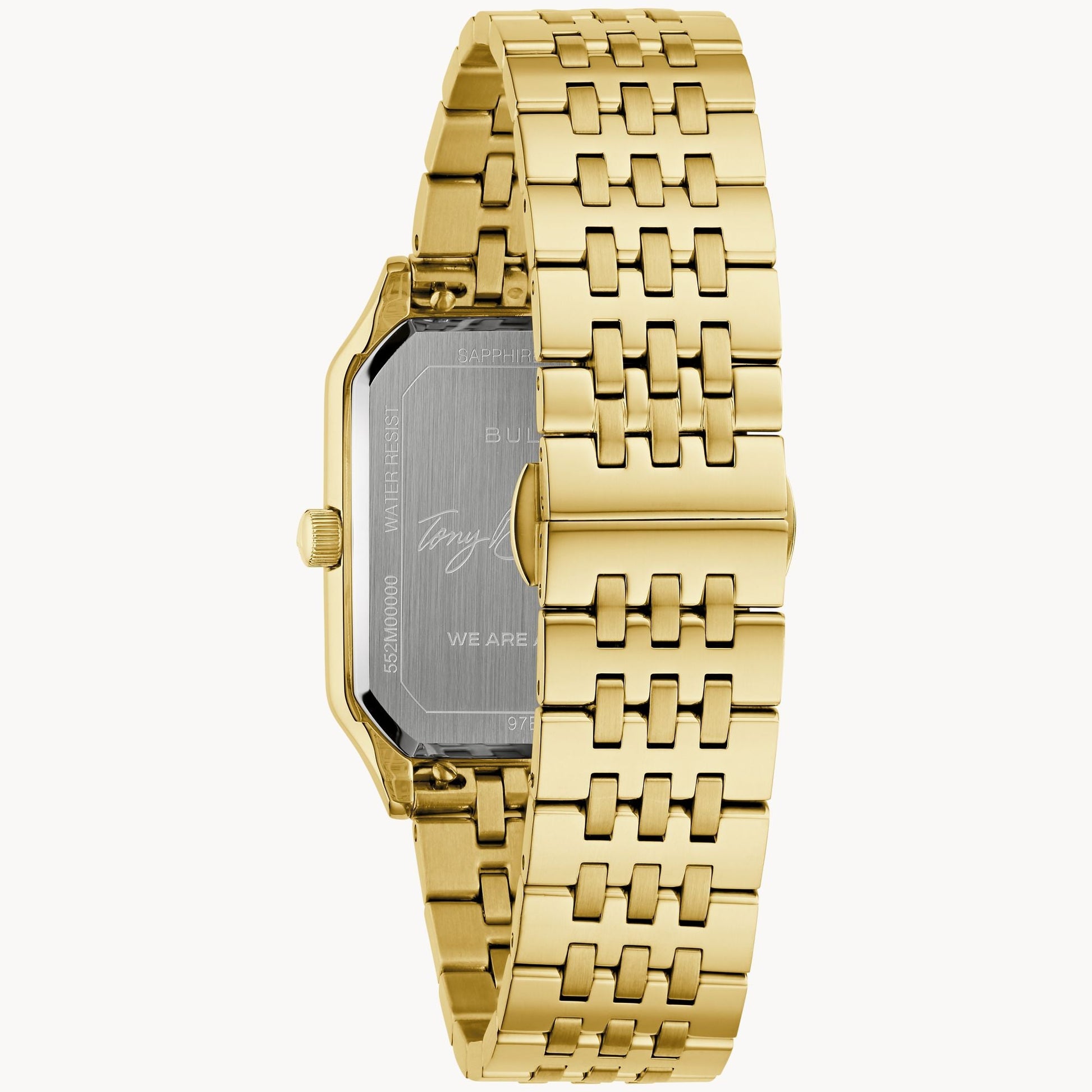 Bulova Tony Bennett de hombre correa de metal – 97B236