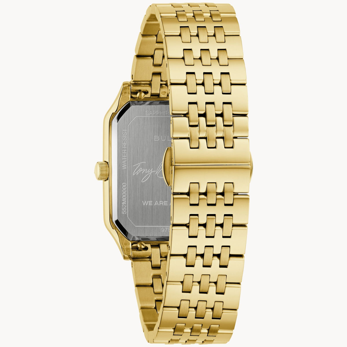 Bulova Tony Bennett de hombre correa de metal – 97B236