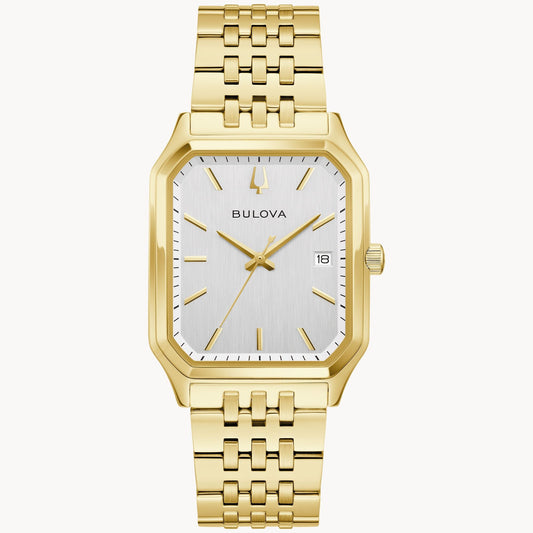 Bulova Tony Bennett de hombre correa de metal – 97B236