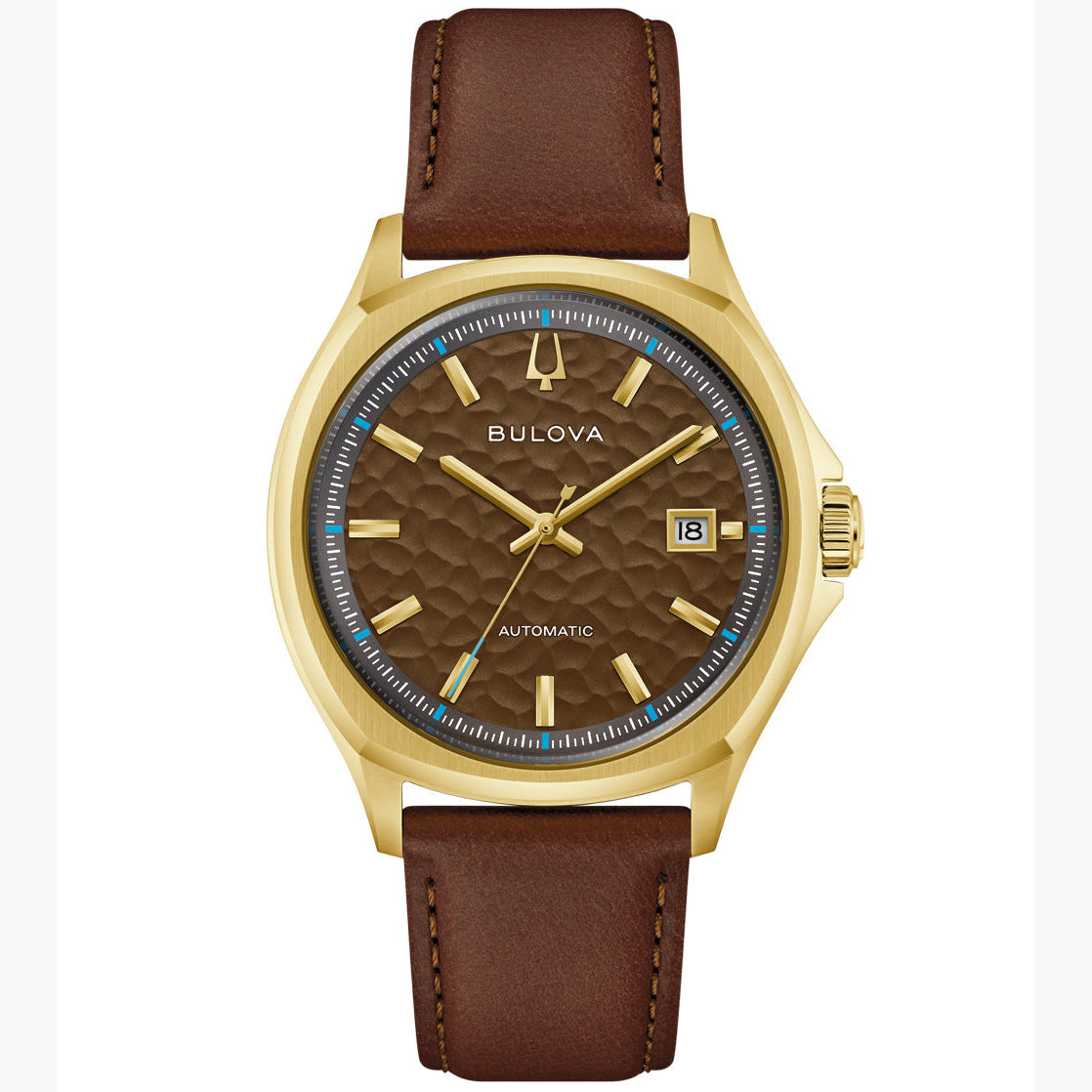 Bulova Tony Bennett de hombre correa de cuero – 97B244