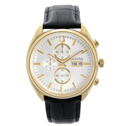 Bulova Surveyor de hombre correa de metal – 97C108