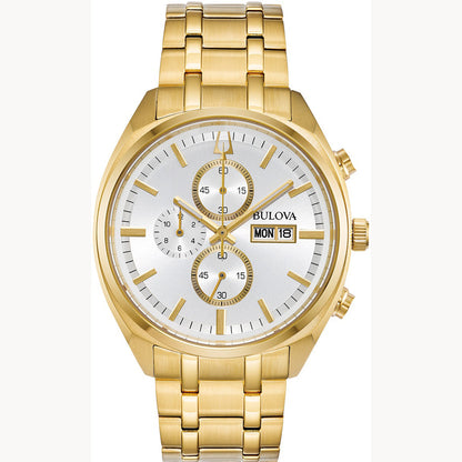 Bulova Surveyor de hombre correa de metal – 97C109