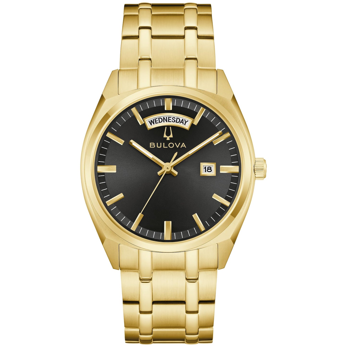 Bulova Surveyor de hombre correa de metal – 97C116