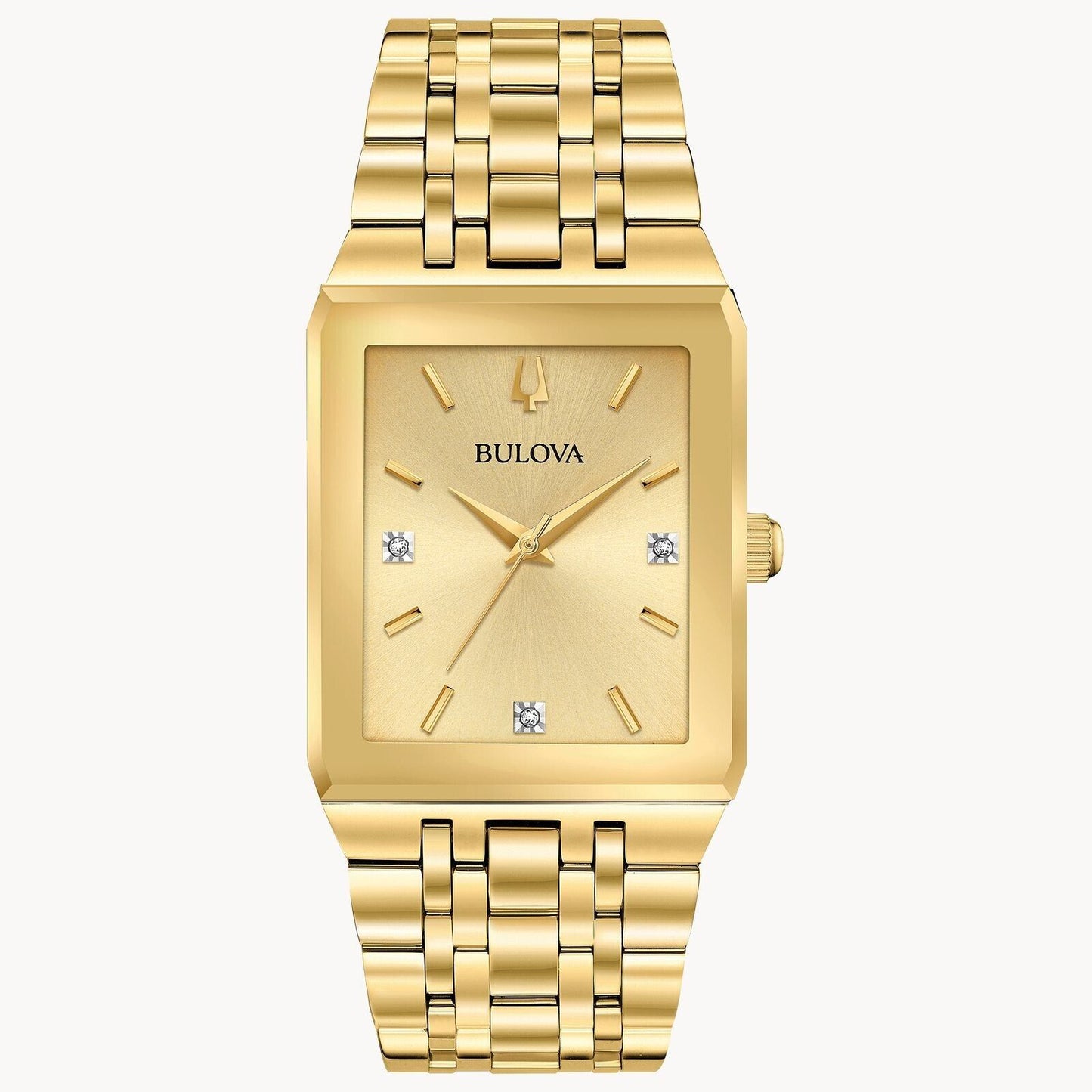 Bulova Diamond Champagne para Caballero – 97D120
