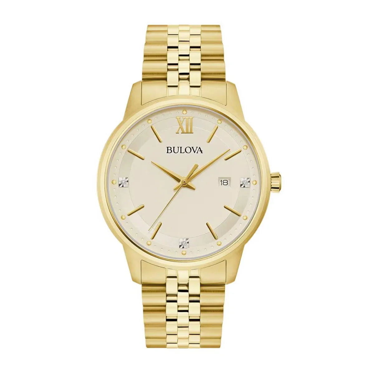 Bulova Classic de hombre correa de metal – 97D125