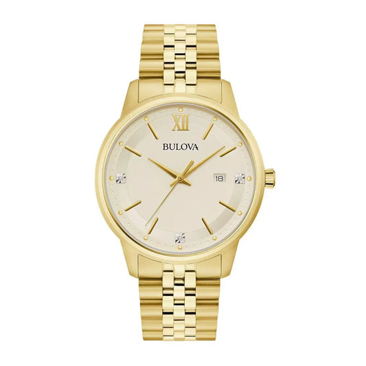 Bulova Classic de hombre correa de metal – 97D125