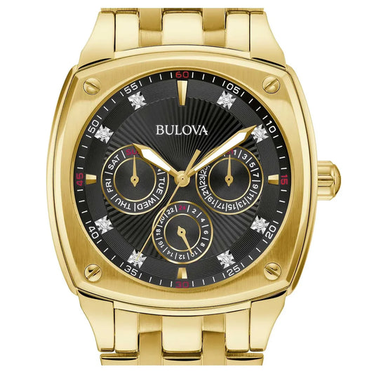 Bulova Dress de caballero pulsera de metal 40 mm – 97D138