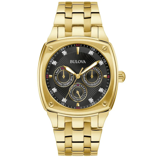 Bulova Dress de caballero pulsera de metal 40 mm – 97D138