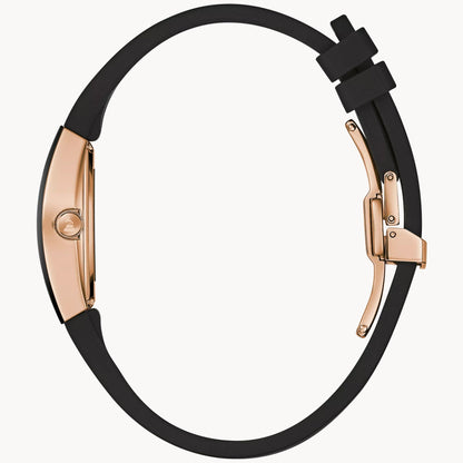 97L163 Reloj Bulova Gemini Latin Grammy de dama pulsera de resina