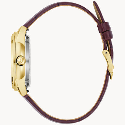 Bulova Sutton de dama correa de cuero – 97L179