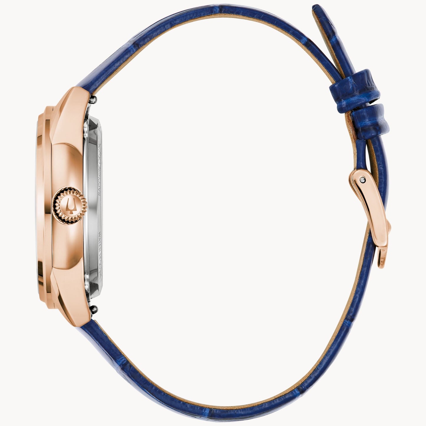 Bulova Sutton de dama correa de cuero – 97L180