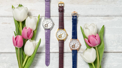 Bulova Sutton de dama correa de cuero – 97L180