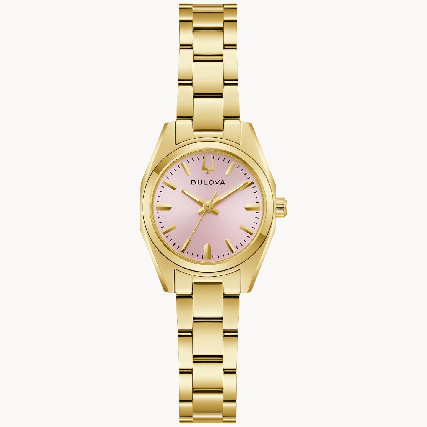 Bulova Surveyor de dama correa de metal – 97L187