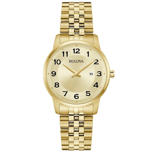 Bulova de dama correa de metal – 97M121