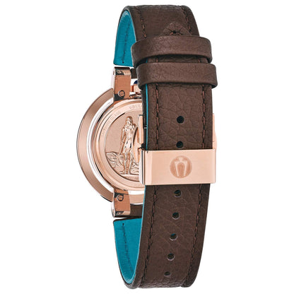 Bulova Rubaiyat de mujer correa de cuero – 97P131