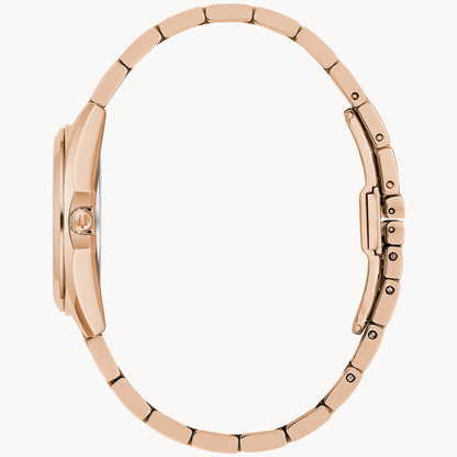 Bulova Surveyor para Dama banda de metal – 97P156