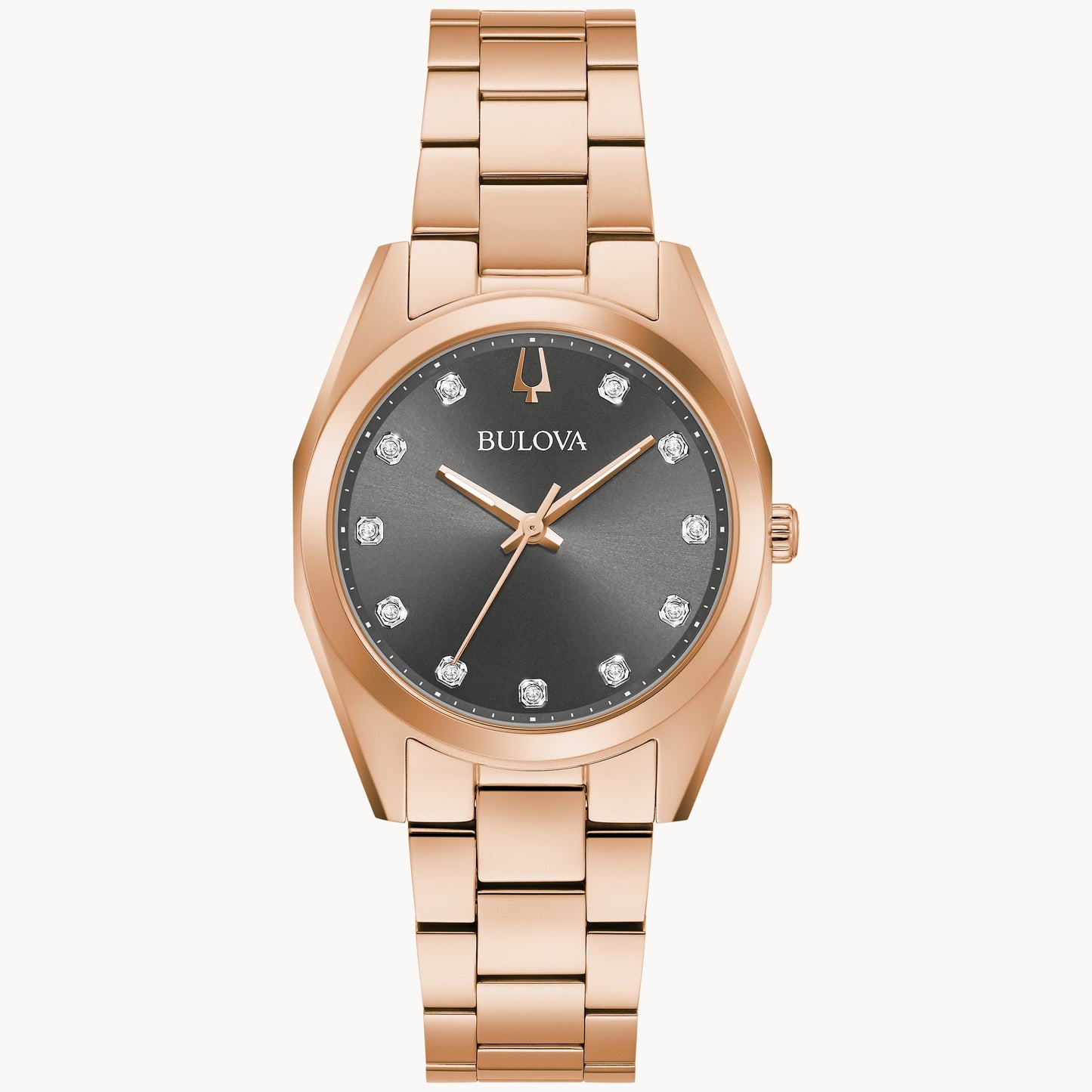 Bulova Surveyor para Dama banda de metal – 97P156