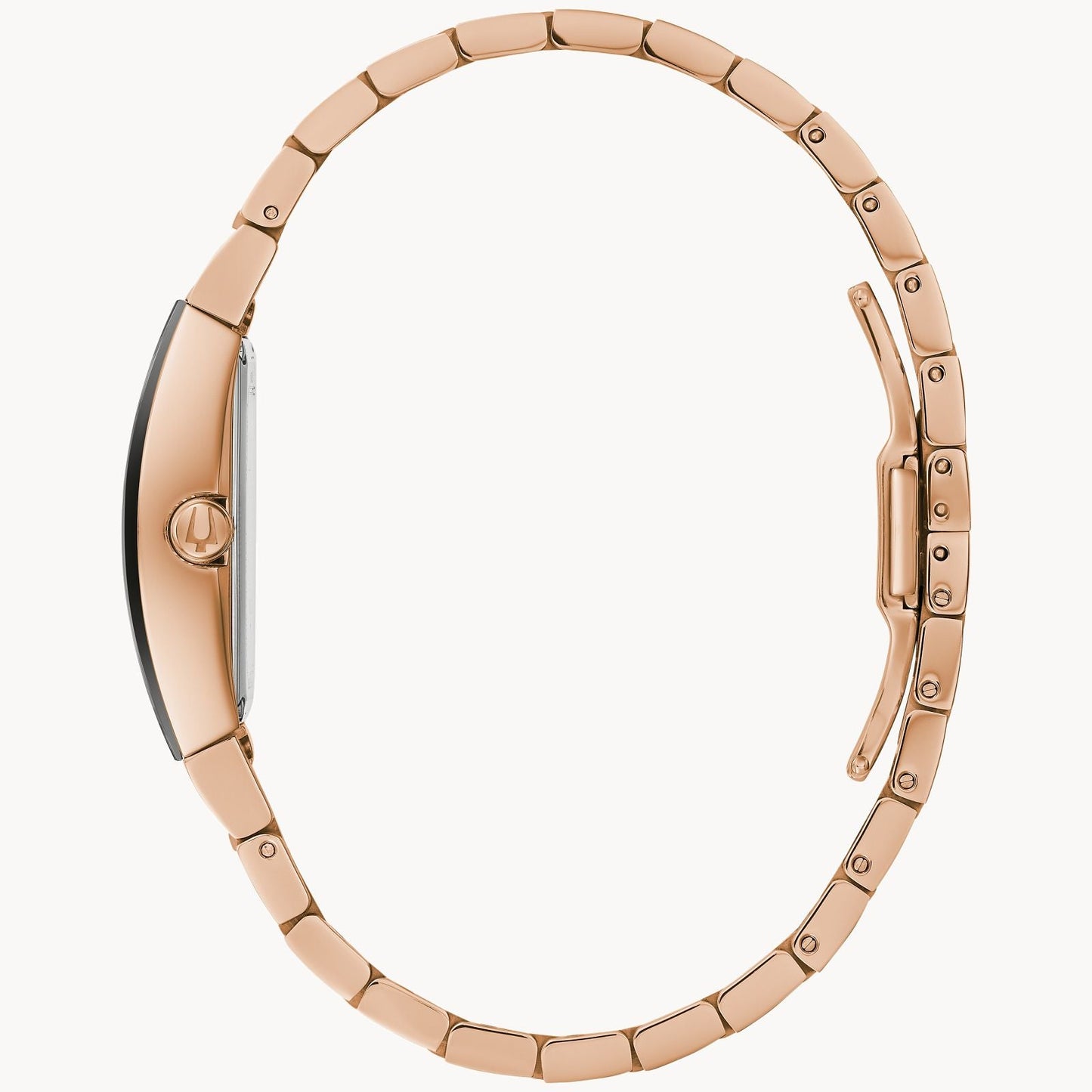 Bulova Gemini de señorita pulsera de metal 30 mm – 97P158