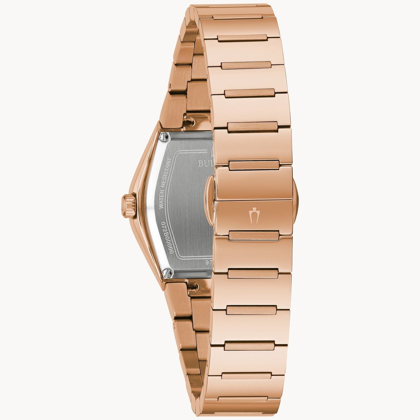 Bulova Gemini de señorita pulsera de metal 30 mm – 97P158