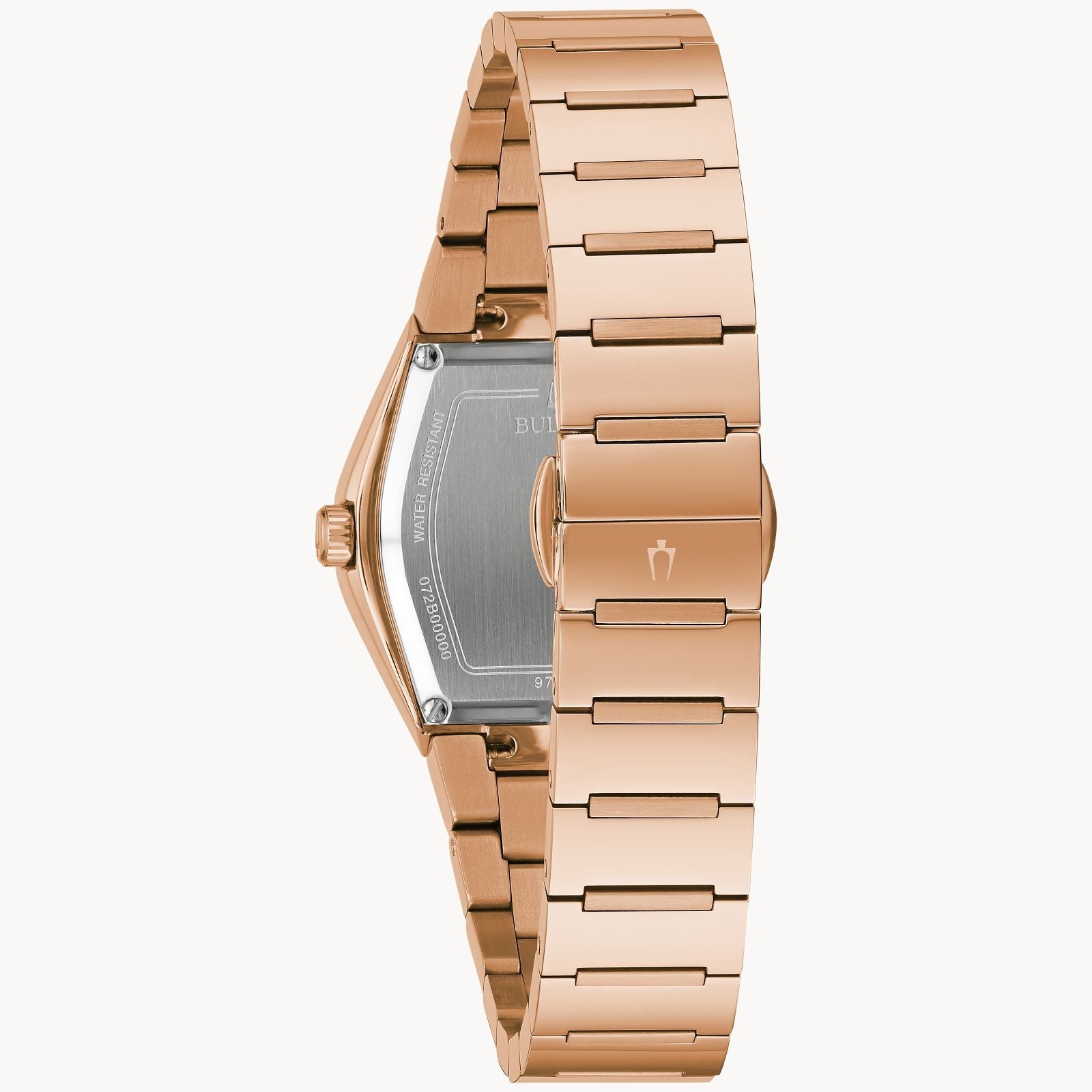 Bulova Gemini de señorita pulsera de metal 30 mm – 97P158