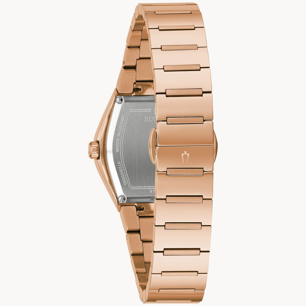 Bulova Gemini de señorita pulsera de metal 30 mm – 97P158