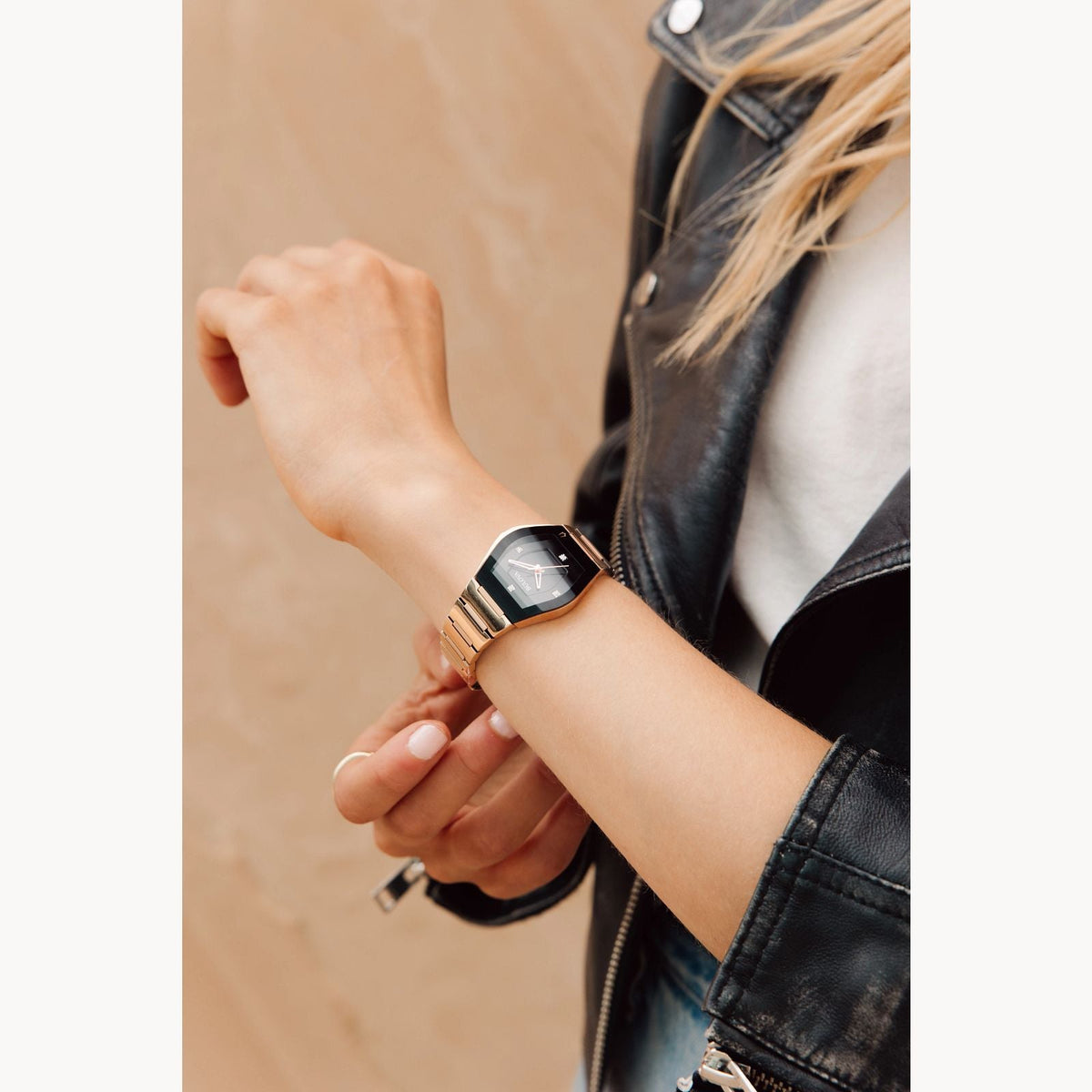 Bulova Gemini de señorita pulsera de metal 30 mm – 97P158
