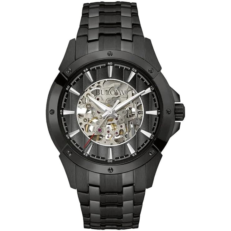 Bulova para caballero Correa de acero inoxidable – 98A147