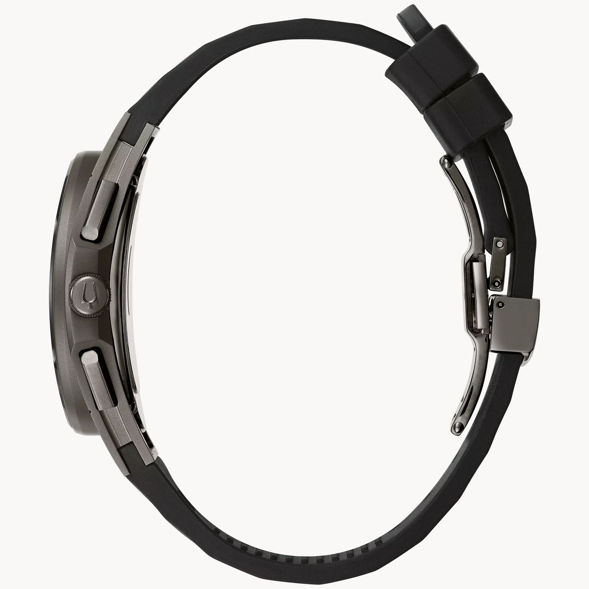 Bulova Curv de hombre pulsera de resina – 98A162