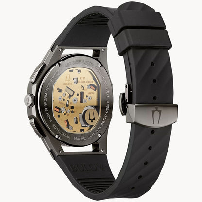 Bulova Curv de hombre pulsera de resina – 98A162