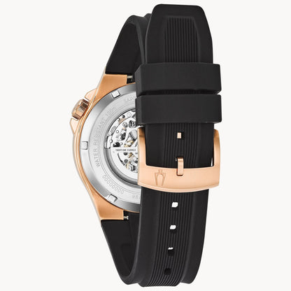 Bulova Machine de hombre automático pulsera de resina – 98A177