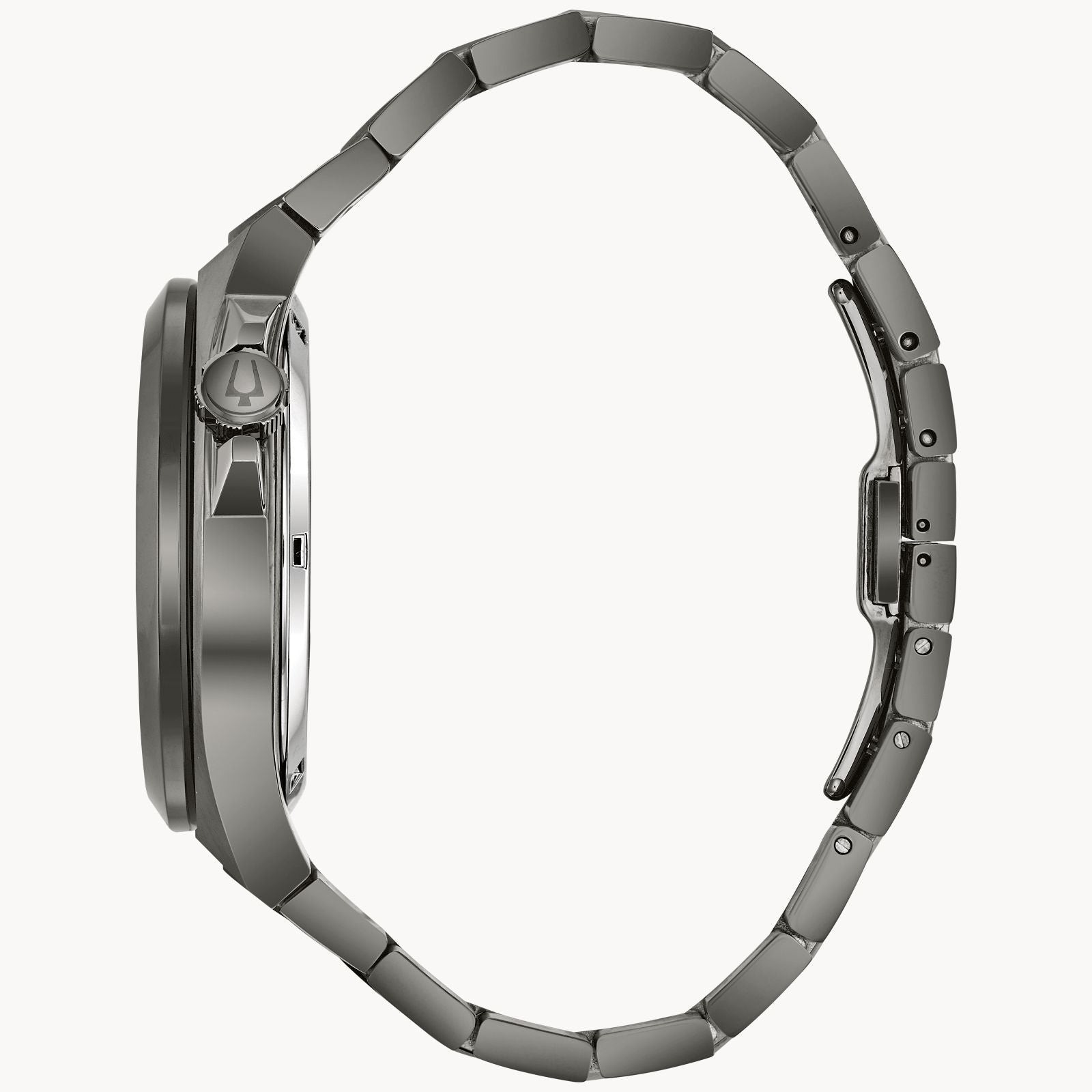 Bulova Machine de hombre pulsera de metal Automático 46 mm – 98A179