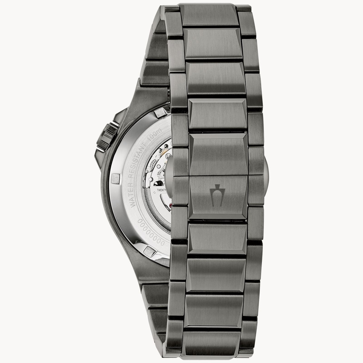 Bulova Machine de hombre pulsera de metal Automático 46 mm – 98A179
