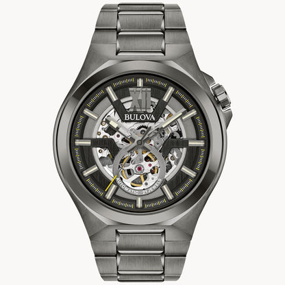Bulova Machine de hombre pulsera de metal Automático 46 mm – 98A179
