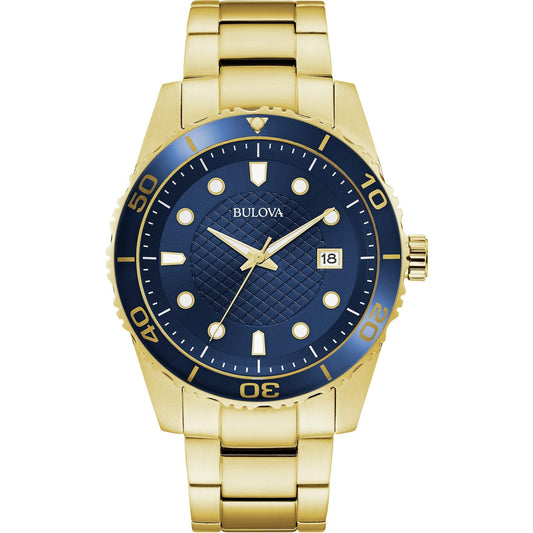 Bulova Sport de hombre correa de acero – 98A197