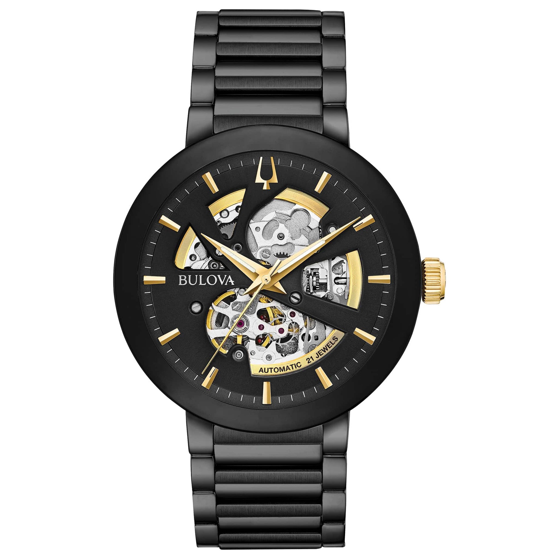 Bulova para hombre pulsera de acero – 98A203