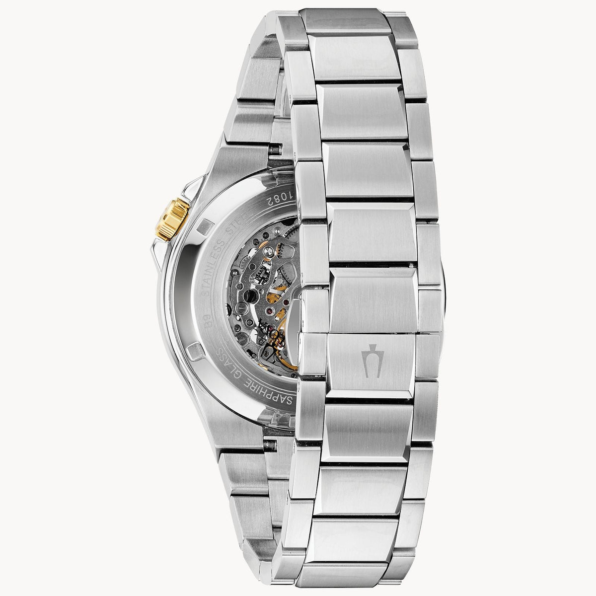 Bulova Machine de hombre pulsera de metal 46 mm – 98A224