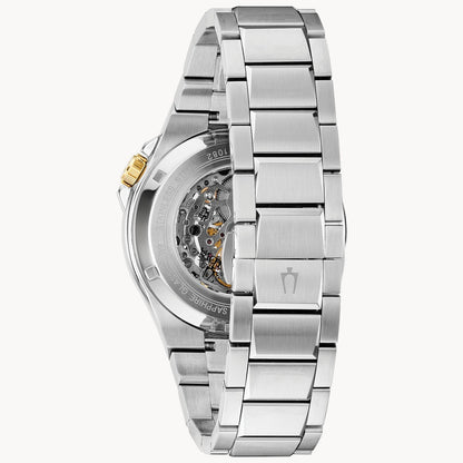 Bulova Machine de hombre pulsera de metal 46 mm – 98A224