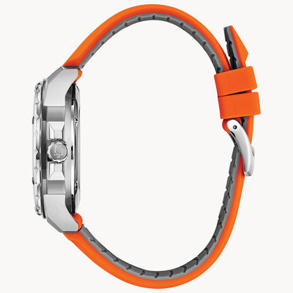 Bulova Marine Star de hombre banda de caucho 44mm – 98A226