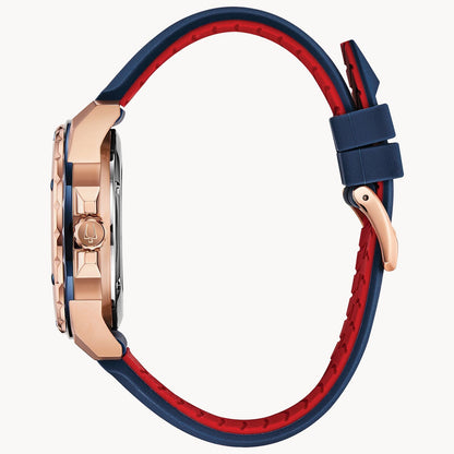 Bulova Marine Star de caballero pulsera de silicona – 98A227