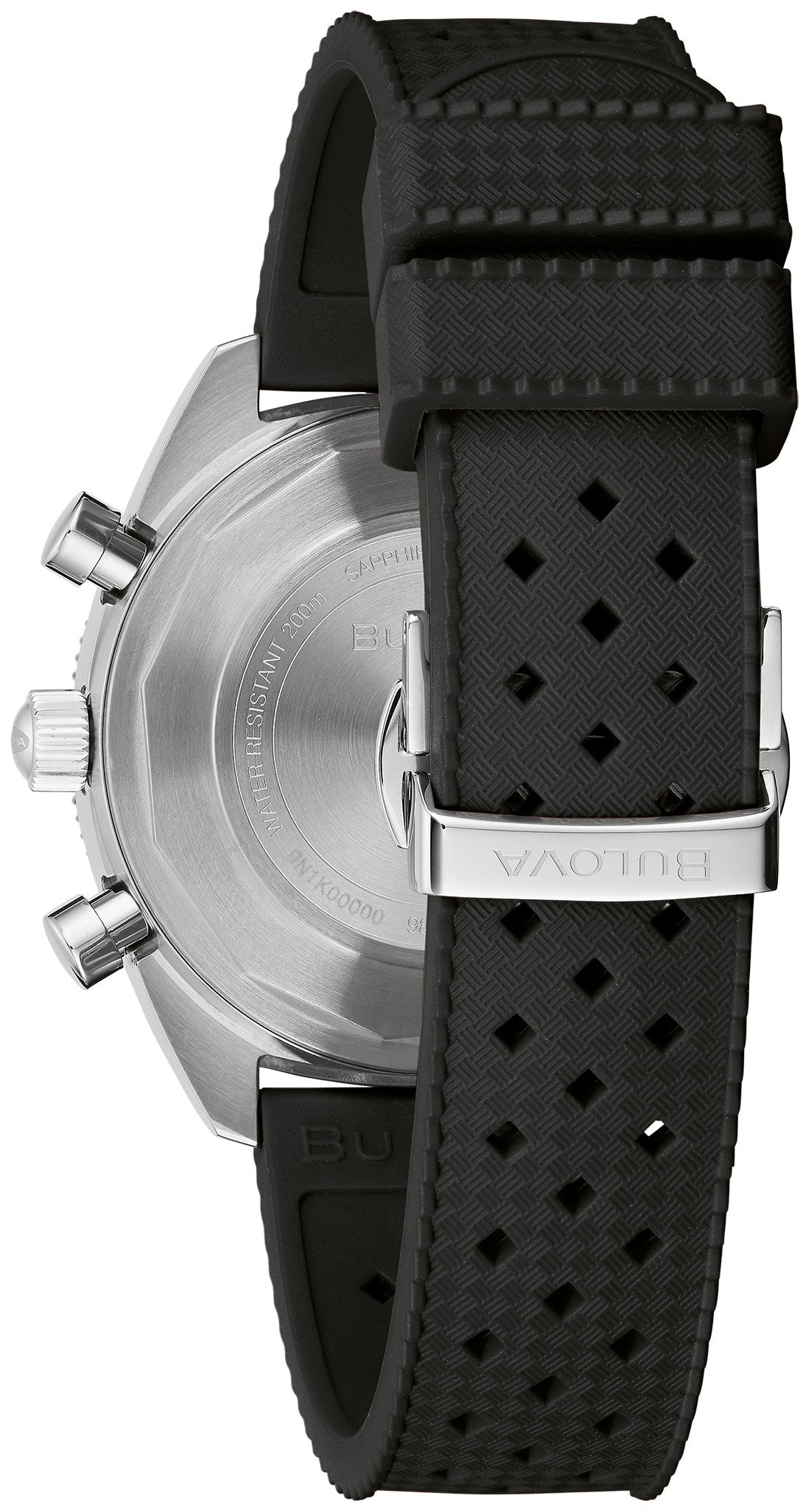 Bulova Surfboard unisex pulsera de caucho – 98A252