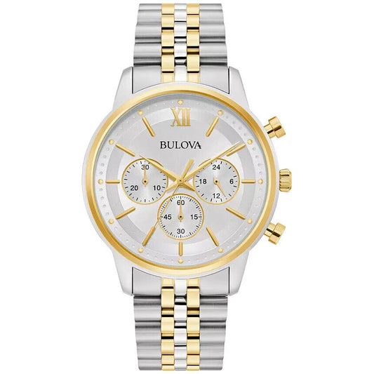 Bulova Classic de caballero pulsera de metal 41 mm – 98A287
